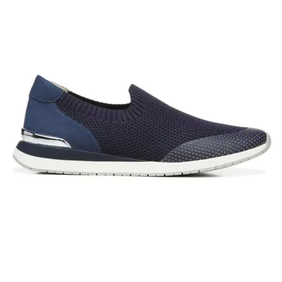 Naturalizer Lafayette French Navy Knit Slip-On Sneakers - Picture 9 of 10